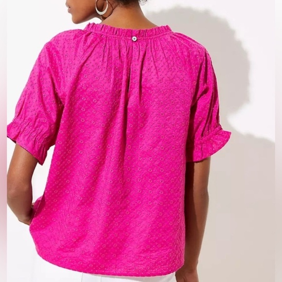 LOFT Pink Women's Top - Picture 3 of 10